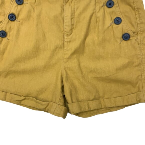 Anthropologie Daughters Of The Liberation Linen Blend Shorts 6 - Picture 9 of 12